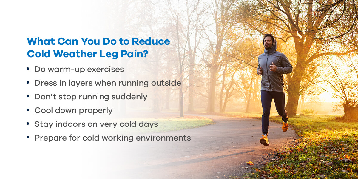 What Can You Do to Reduce Cold Weather Leg Pain
