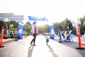 Mother-and-Baby-at-OrthoBethesda-5K-Event-Finish