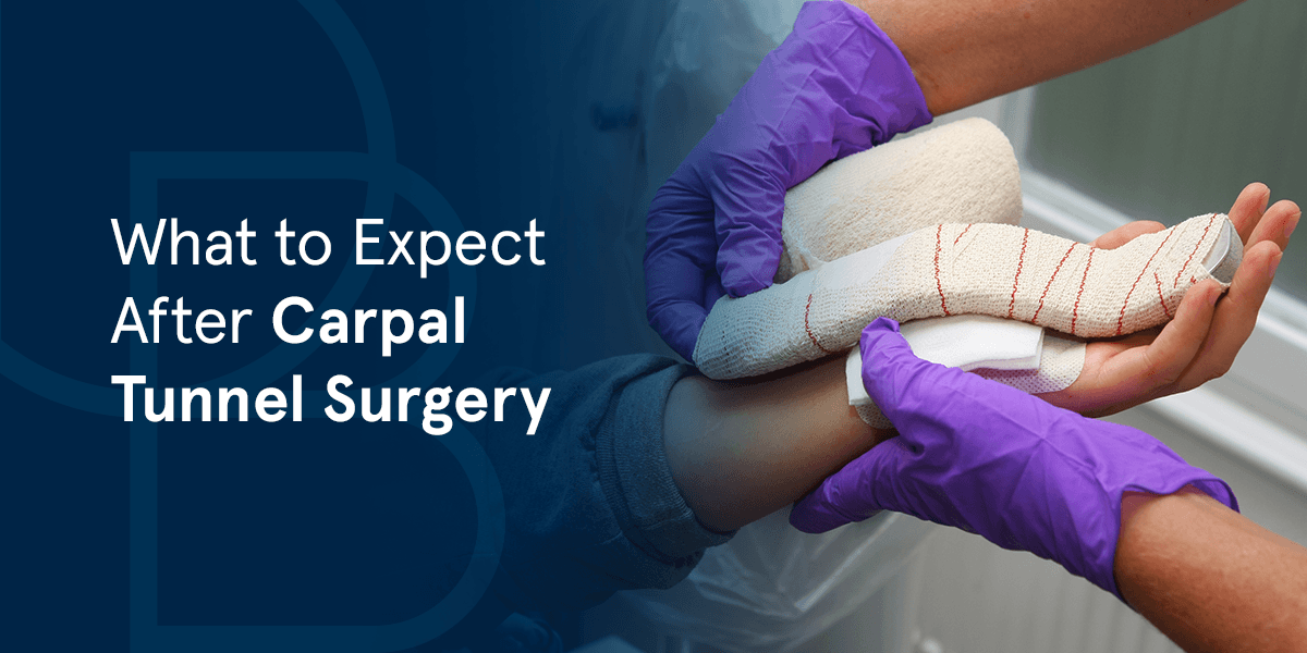 What to Expect After Carpal Tunnel Surgery