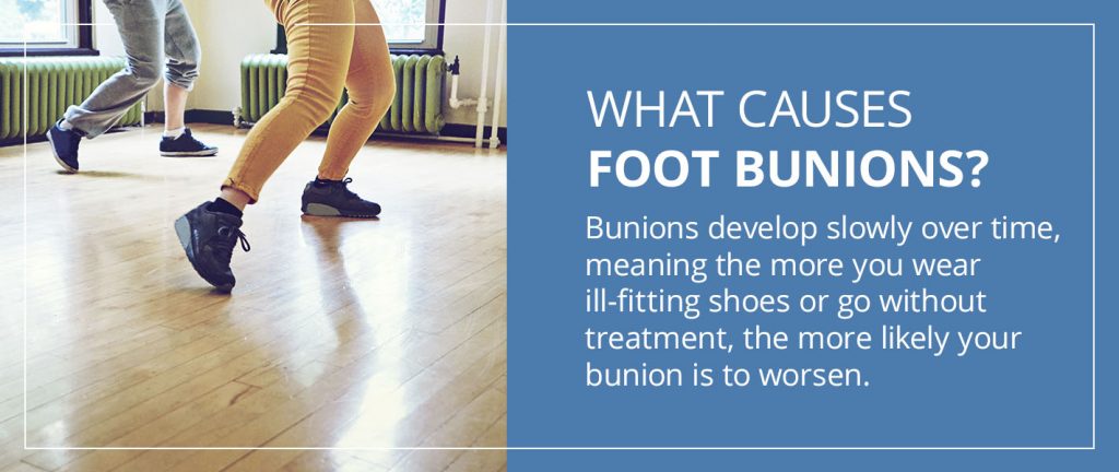What Causes Foot Bunions