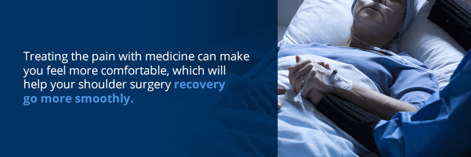 shoulder surgery medication