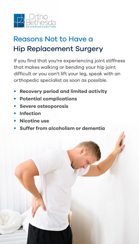 Reasons Not to Have a Hip Replacement Surgery