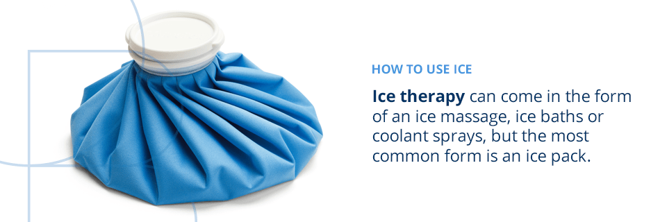 how to use ice for injury treatment