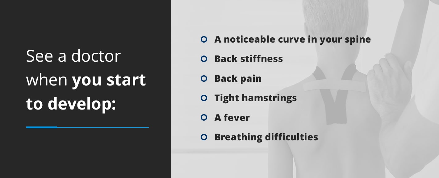 When to See a Doctor when to see a doctor for kyphosis symptoms