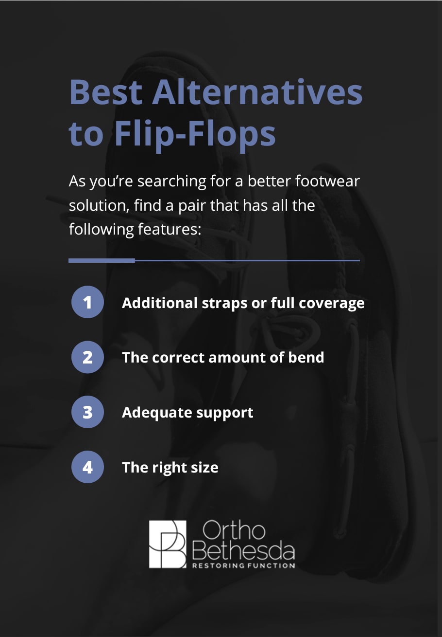 best alternatives to flip flops