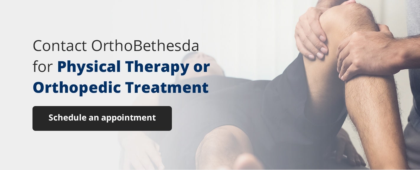 contact orthobethesda physical therapy