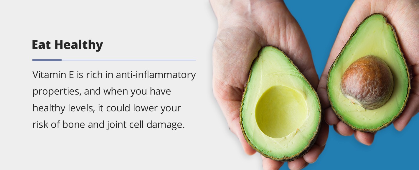 vitamin e can lower risk of bone and joint damage