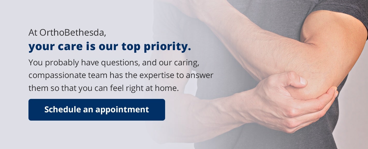 Schedule An Appointment with OrthoBethesda orthobethesda schedule an appointment