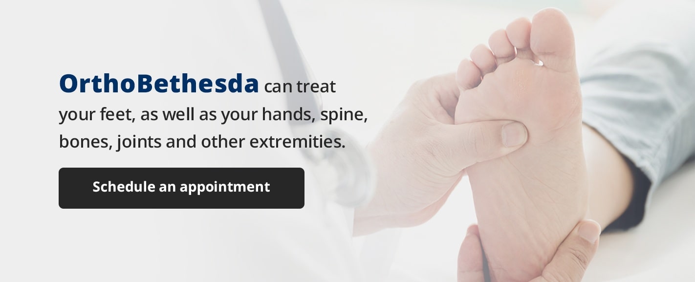 Contact OrthoBethesda Today orthobethesda treats ailments of the foot