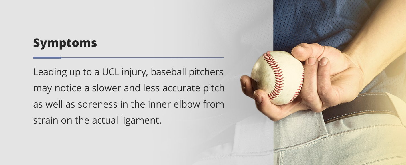 Symptoms ucl injury symptoms