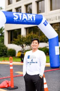 OrthoBethesda-5K-Event-Participant-At-Starting-Line