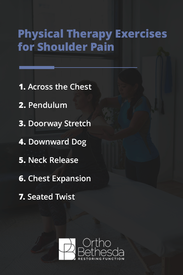 Physical Therapy Exercises for Shoulder Pain Physical Therapy Exercises for Shoulder Pain