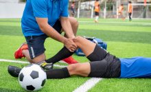 soccer knee injury
