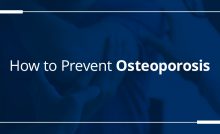 how to prevent osteoporosis