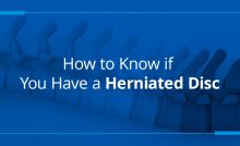How to Know if You Have a Herniated Disc